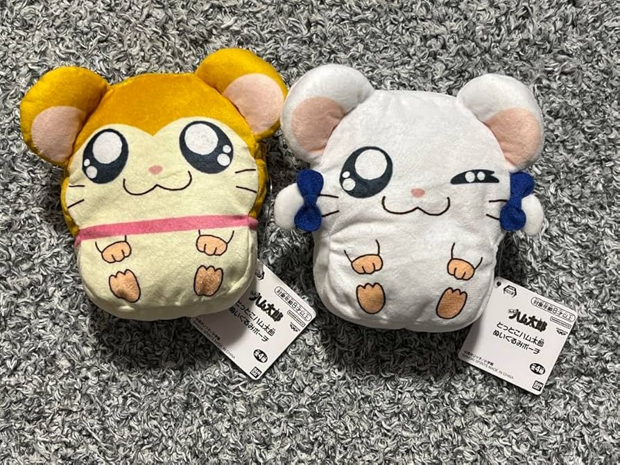 とっとこハム太郎 ポーチ りぼんちゃん ポシェット 平成 当時 ぬいぐるみ とっとこハム太郎 ポーチ りぼんちゃん ポシェット 平成 当時